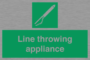 Line throwing appliance