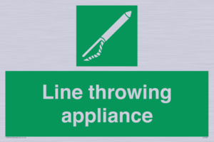 Line throwing appliance