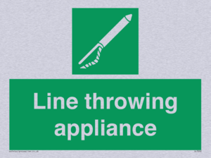 Line throwing appliance