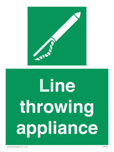 Line throwing appliance