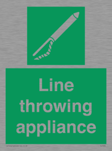 Line throwing appliance