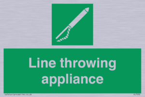 Line throwing appliance