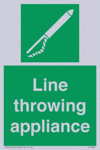 Line throwing appliance
