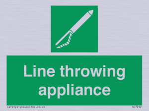 Line throwing appliance