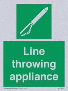 Line throwing appliance