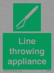 Line throwing appliance