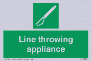 Line throwing appliance