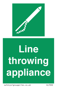 Line throwing appliance