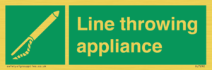 Line throwing appliance