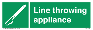 Line throwing appliance