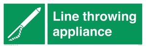 Line throwing appliance