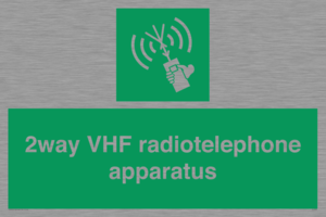 2way VHF radiotelephone apparatus