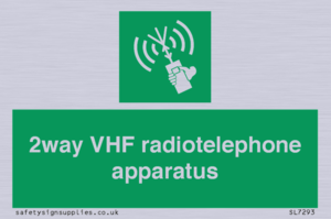2way VHF radiotelephone apparatus