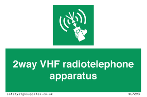 2way VHF radiotelephone apparatus