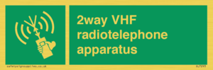 2way VHF radiotelephone apparatus
