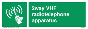 2way VHF radiotelephone apparatus