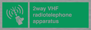 2way VHF radiotelephone apparatus