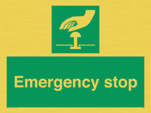 Emergency stop