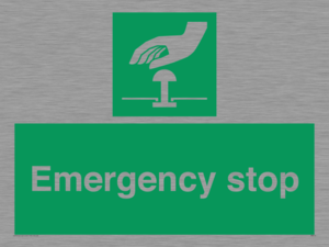 Emergency stop