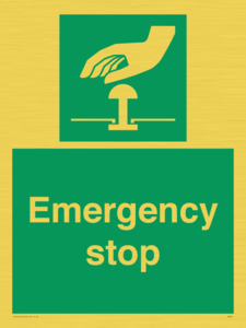 Emergency stop