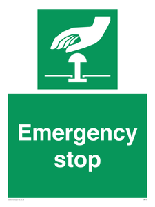 Emergency stop
