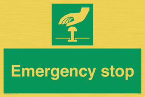 Emergency stop