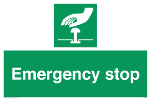 Emergency stop