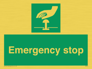 Emergency stop