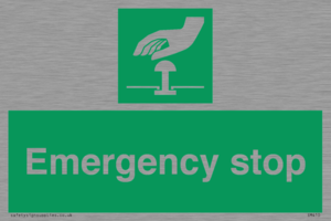 Emergency stop