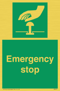Emergency stop
