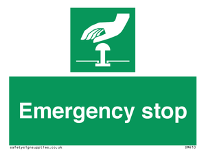 Emergency stop