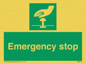 Emergency stop