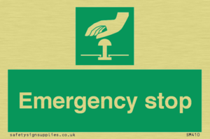 Emergency stop