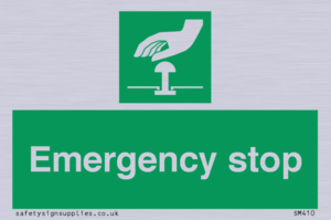 Emergency stop