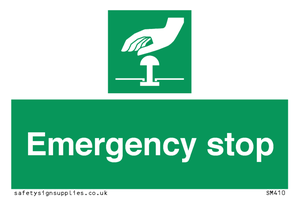 Emergency stop