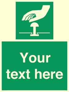 Custom Emergency stop button