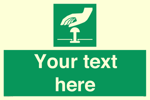 Custom Emergency stop button