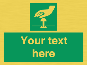 Custom Emergency stop button