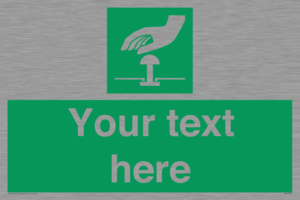 Custom Emergency stop button