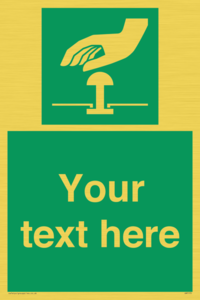 Custom Emergency stop button