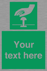 Custom Emergency stop button