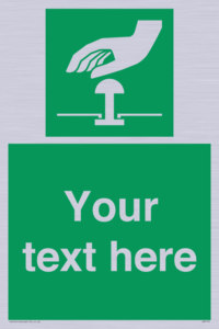 Custom Emergency stop button