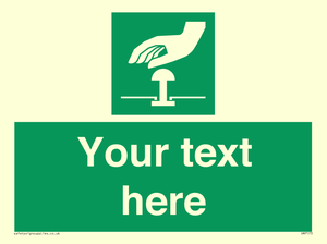 Custom Emergency stop button