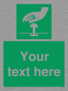 Custom Emergency stop button