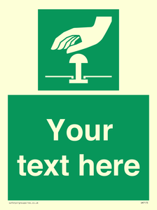 Custom Emergency stop button