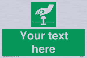 Custom Emergency stop button