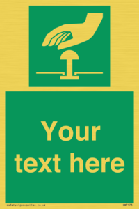 Custom Emergency stop button