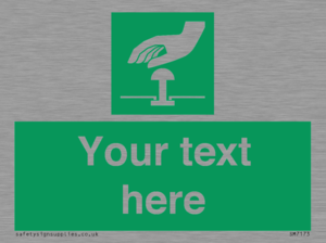 Custom Emergency stop button