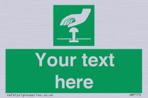 Custom Emergency stop button