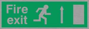 fire exit - safety sign